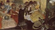 Edgar Degas Opera performance in the restaurant USA oil painting artist